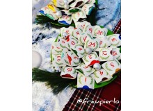 Stickserie - Adventskalender Mini Hüllen 1-24 Zahlen